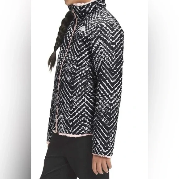 The North Face Girls Reversible Winter Jacket size XL - Picture 2 of 13